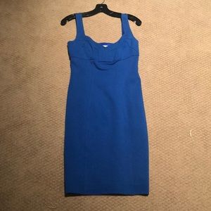 Diane Von Furstenburg dress - royal blue body con
